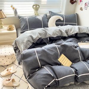 Set da undici pezzi per la classe mamma-bambino, in tessuto spazzolato delicato sulla pelle, resistente all'acqua, set copripiumino lavabile in poliestere e lana per l'autunno - Product Image 4