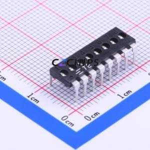 1825190-7 DIP Switch Through hole Component (THT) Switch ( Type: Jumper )( Number of Switch Sections: 8 )( Pin Style: PC Pin ) - Product Image 1