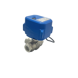 3-वे इलेक्ट्रिक एक्सेलेरेटर बॉल वाल्व 1/2in 3/4in 1 आकार l/t कनेक्शन dc12v/24v ए220v संगत स्टेनलेस स्टील ओम - Product Image 6