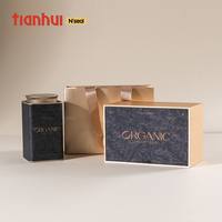 Tianhui Maßgefertigte Luxus-Geschenkbox aus Hartpapier mit Versiegelter Papierdose Leere Premium-Teeverpackungsbox für Teemarken