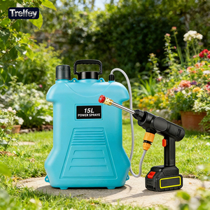 Spruzzatore Agricolo a Zaino in HDPE da 15L, Elettrico Ricaricabile ad Alta Pressione <span class=keywords><strong>per</strong></span> Pulizia Casa, Giardino e Auto - Product Image 1