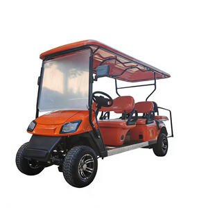 Carrito de Golf Semiautomático de 6 Plazas con Color Personalizado, Vehículo Turístico, Motor de CA de 72V, Baterías de 6x100Ah, Autonomía de 80 km, Tracción Trasera, CE - Product Image 1