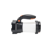 Lampe torche de secours rechargeable LED pour camping Lampe de poche étanche Lampe spot Batterie externe Lampe de travail