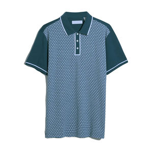 Estampado para hombre para camisas 100% tela Oxford de algodón diseño personalizado de gran tamaño de punto de secado rápido de manga corta Casual - Product Image 1