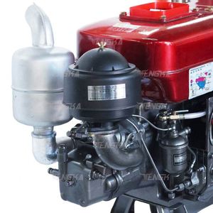 Moteur diesel monocylindre Tengka ZS195 13HP 12HP, refroidi par eau, pour équipement d'extraction aurifère, directement de l'usine Changchai - Product Image 4