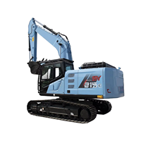 Ekskavator Listrik Crawler SY215E 21,5 ton Terbaru dengan Baterai 150kW/jam & 35 °   Kemampuan untuk menyesuaikan diri