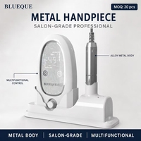 BQ-121 Taladro Eléctrico Profesional para Uñas de 45000 RPM con Pieza de Mano Metálica, Control Multifuncional, Opciones de Logotipo y Color Personalizados OEM