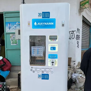 Máy lọc nước RO tự động, hoạt động bằng tiền xu, tích hợp chức năng làm sạch nước, có bao bì bằng kính, dành cho nhà máy mỹ phẩm - Product Image 3