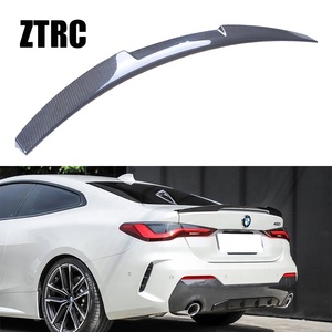 For 4 Series G22/G82 M4 M4 Style Real Carbon Fiber Material Rear Spoiler Trunk Wing 2020-2024 - Product Image 1