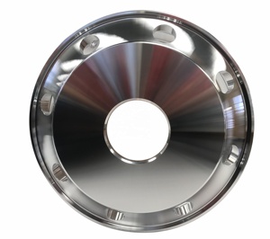 19,5x6,75 rueda de aleación de aluminio blanco necesita ser procesado otra vez - Product Image 1