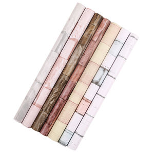 Rouleaux de <span class=keywords><strong>papier</strong></span> <span class=keywords><strong>peint</strong></span> en marbre pour revêtement mural en PVC imperméable personnalisable de haute qualité - Product Image 2