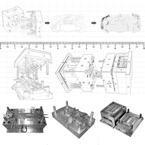 Chuyên nghiệp chính xác khuôn ép nhựa thiết bị gia dụng các bộ phận nhà sản xuất làm PVC ABS PU vật liệu dụng cụ nhà sản xuất - Product Image 5