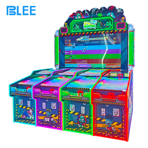 Thiết bị giải trí Arcade mới Zombie chạy trò chơi bóng lăn đồng xu hoạt động 4 người chơi ném bóng <span class=keywords><strong>ticker</strong></span> đổi thưởng Máy trò chơi - Product Image 3