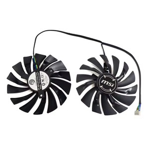 Nuevo 1 juego 95MM PLD10010S12HH GTX 1060 ARMOR GPU ventilador para <span class=keywords><strong>MSI</strong></span> <span class=keywords><strong>GeForce</strong></span> GTX 1080TI <span class=keywords><strong>1080</strong></span> 1070TI 1070 1060 ARMOR tarjeta de vídeo ventilador de refrigeración - Product Image 6