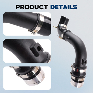 Kit de Mejora de Tubería de Intercooler Lateral Frío para Ford 6.7L Power Stroke Diesel 2017-2024, Aluminio de Alto Rendimiento ICP037-RD-BK - Product Image 5