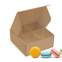 Emballage de boîte à gâteau en carton recyclable en Chine en gros boîte d'emballage de gâteau transparente bento en gros boîte d'emballage de gâteau de boulangerie