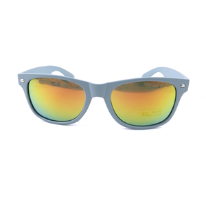 Muestras Gratis, Gafas de Sol Promocionales de PC Cómodas con Logotipo Personalizado, Lentes de Espejo Azules, Blancas, Verdes, Rosas y Moradas - Product Image 3