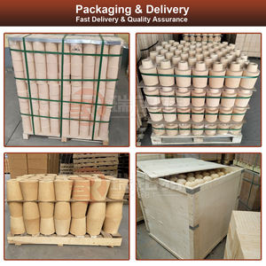 Durchfluss kontrolle Feuerfester Schamotte stein/Mullit/Bauxit Aluminiumoxid-Stahlguss steine - Product Image 6