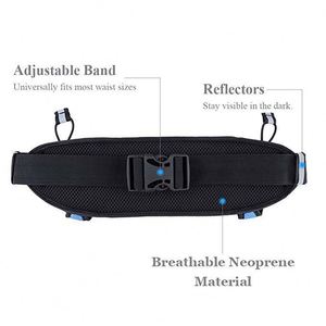 Ceinture de course avec bouteilles d'eau, ceinture d'hydratation pour femmes et hommes, pochette de taille - Product Image 6