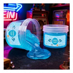 Kit de slime DIY parfumé pour filles, pâte à modeler créative et écologique, et boue à bulles, ensemble de jouets crème glacée faits main faciles à réaliser pour enfants - Product Image 6
