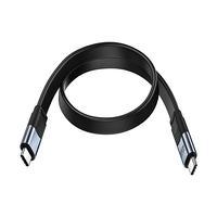 ULT-unite USB4 Flachkabel 40Gbps Typ-C zu C 240W 8K für Computer, Kamera & Kopfhörer Vergoldete Kontakte PVC