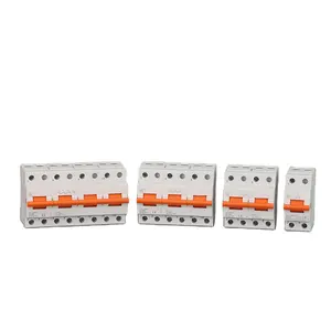 2021 latest design real 100A 125Amp din rail changeover circuit breaker for solar system isolation switch