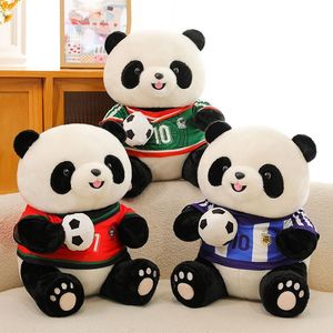 Adorable peluche panda en forme <span class=keywords><strong>de</strong></span> ballon <span class=keywords><strong>de</strong></span> football - Product Image 2