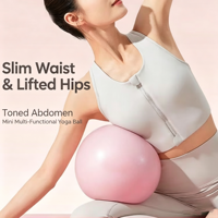 Ballon de yoga anti-éclatement en PVC, ballon de Pilates, équipement d'entraînement de base, accessoires de gym, vente en gros en vrac, usine OEM