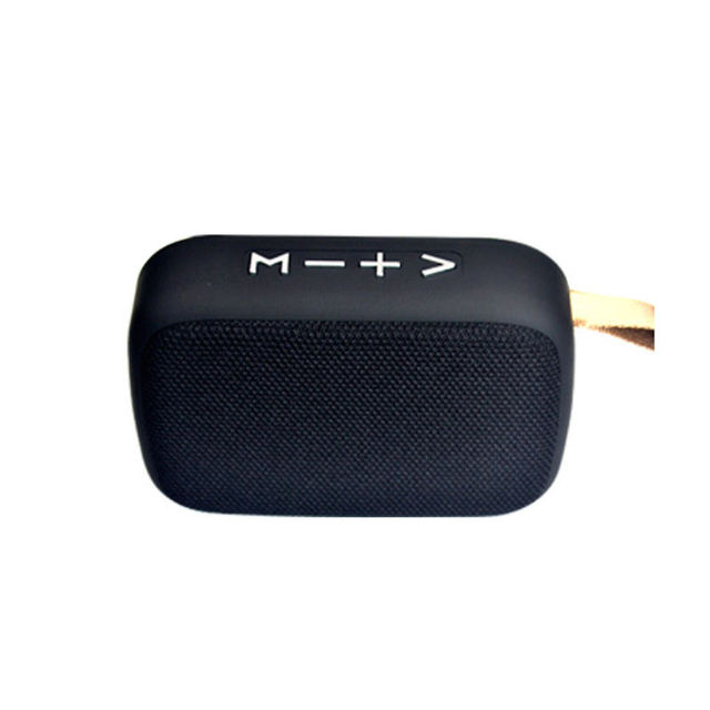 Portable BT Speaker Fabric Outdoor Wireless Speaker with Hanging Strap Clear Sound Mini Audio Player