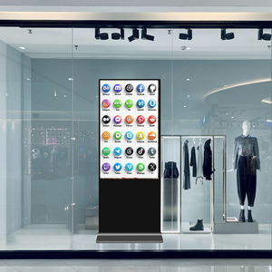 Reproductor de Video LCD para <span class=keywords><strong>TV</strong></span>, Kiosco Interactivo con Pantalla Táctil, Pantalla Publicitaria Vertical, Tótem de Señalización Digital para Centros Comerciales - Product Image 2