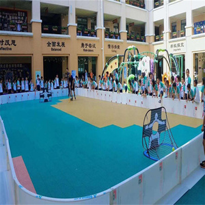 ZSPE Nouveauté : Barrière de protection en plastique pour terrain de futsal intérieur, panneaux de protection pour terrain de floorball en PP - Product Image 4