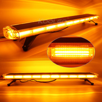 Rot-Blaue Amber COB LED Warnleuchte 30-72 Zoll Notfall-Stroboskop-Lichtleiste 12V 24V für Auto-LKW Sicherheitssignalleuchte