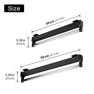 Cintres en métal durables meubles de chambre à coucher quincaillerie garde-robe pantalon cintre placard cintres coulissants porte-pantalon - Product Image 5