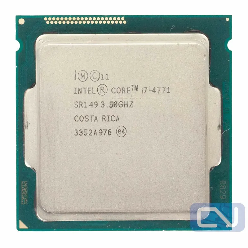 Intel Core i7-4771 3.50GHz 8MB 5GT/s SR149 LGA1150 B כיתה Quad Core מעבד שולחן עבודה מעבד 406