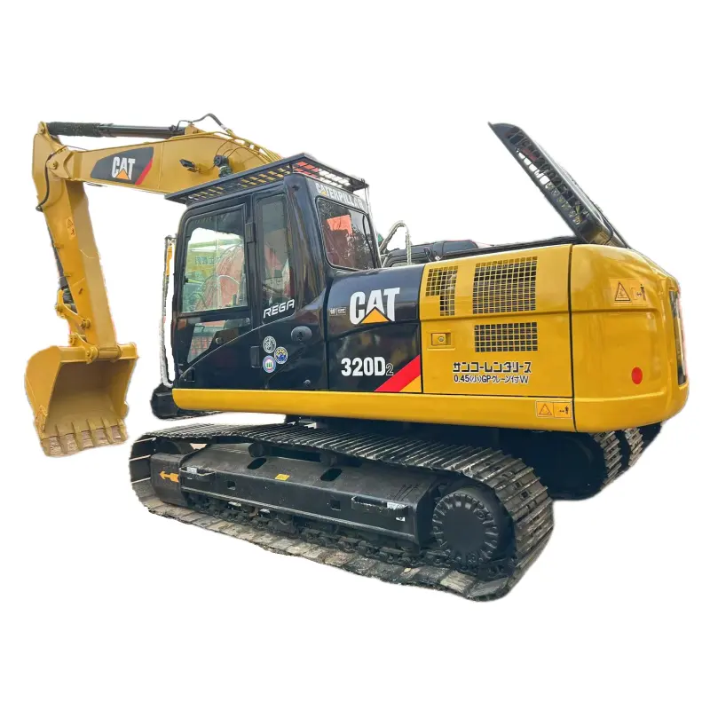 Used Excavators CAT320D2 Original Low Price crawler hydraulic excavator machinery Japanese condition hot sale