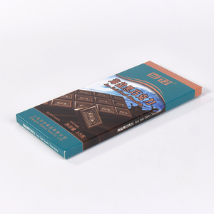 Scatola con Chiusura Automatica a Colori Vivaci per Confezione di Cioccolato Fondente con Rubino e Sale Marino da 68g - Product Image 2