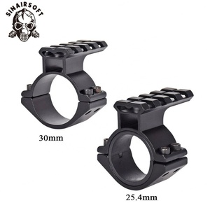 Adaptador de Montaje para Mira Telescópica Táctica de Aleación de Aluminio de 25,4 mm/30 mm, Accesorios de Caza - Product Image 2