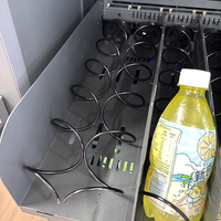 Máquina Expendedora de Bebidas Comercial de Alto Valor, Operada con Monedas, Pantalla Táctil LED SDK, Capacidad de 20-150, Preparación de Té con Leche, 3 Años de Garantía