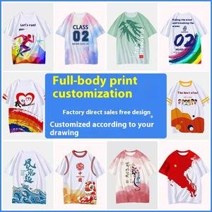 Camisetas Personalizadas de Corte Regular para Hombre, al por Mayor, de Alta Calidad, Estilo Urbano, Jersey Sublimado, Transpirable, Deportivo, 100% Poliéster - Product Image 2