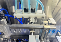 Vente d'usine, machine de remplissage et de scellage automatique de flacons en plastique pour liquides oraux, machine d'emballage pour boissons orales
