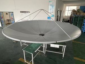 Mặt đất gắn kết C ban nhạc chính tập trung kim loại rắn C/ KU ban nhạc vệ tinh món ăn ăng ten 2.4 mét - Product Image 4