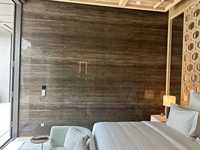 Travertino Negro Dolomita |   Encimeras Decorativas Exclusivas para Cocina/Villa/Comedor/Hotel, Paredes Decorativas, Interiores/Exteriores, Parque Moderno