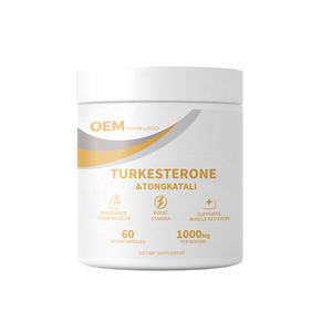 Cápsulas de Turkesterona y Tongkat Ali en Oferta, Suplemento para Aumentar la Masa Muscular Magra y Apoyar la Recuperación Muscular - Product Image 1