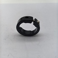 Collier de fixation de guidon de moto professionnel en acier inoxydable CNC 22,2 mm et support de rehausseur de vélo personnalisé avec usinage par électroérosion à fil