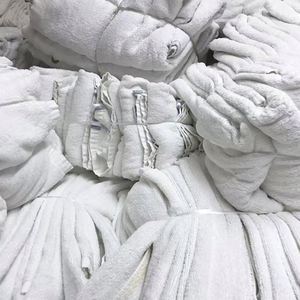 Toalla de baño de algodón blanco suave de Hotel de alta calidad, balas de 25kg, residuos textiles Premium <span class=keywords><strong>para</strong></span> hospitalidad de lujo - Product Image 3