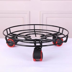 XQ-Bestseller $1,73 Beweglicher Metall-Pflanzenständer |   Blumentopfhalter mit Rollen für Zuhause, Hotel, Garten, Geringe Mindestbestellmenge 10 - Product Image 3