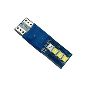 Feux LED de voiture, 8 feux de stationnement bleus, feux de voiture modifiés T10 bicolores dynamiques W5W, feux de plaque d'immatriculation - Product Image 3