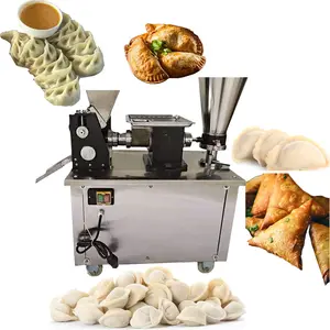 Automatische Mini Haushalt Japanisch Indisch Samosa Russisches Fleisch Empanada Pasta Italienische Ravioli Knödel herstellungs maschine Für den Handel