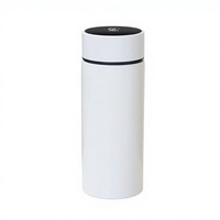 Thermos intelligent avec affichage de la température, batterie remplaçable, bouteille d'eau isolée sous vide, anti-fuite, portable, pour le voyage, café