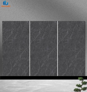 Nouvelle Collection 2026 : Dalles en Pierre Frittée Polie 1600x3200x12mm Gris Foncé/Blanc/Brûlé Or Antidérapantes et Résistantes aux Acides pour Revêtements de Sol et Murs - Product Image 5